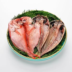 熱海の干物セット(金目鯛・アジ)